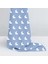 %100 Pamuk Mono Lapin Royal Blue Müslin Bebek Bakım Örtüsü 70 x 70 cm 2