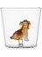 Dogs Golden Retriever Figürlü Cam Su Bardağı 1