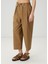 Haki Pile Detaylı Pantolon 3