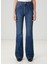 Mavi Taşlı Slouchy Jean Pantolon 5