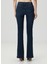 Bootcut Koyu Mavi Jean Pantolon 4