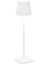 Poldina Beyaz Micro Şarjlı LED Masa Lambası 1