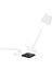 Poldina Beyaz Micro Şarjlı LED Masa Lambası 2