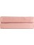 Smooth Pembe Pamuklu King Size Düz Çarşaf 260 x 280 cm 1