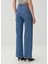 Pekin Mavi Flared Jean Pantolons 4
