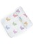%100 Pamuk Rainbow Lapin Müslin Bebek Bakım Örtüsü 120 x 120 cm 2