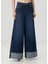 Marie Wide Leg Koyu Mavi Jean Pantolon 3
