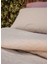 Damask Nougat %100 Pamuk Waffle Çift Kişilik Nevresim Kılıfı 200 x 220 cm 6
