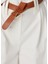 Beyaz Kemerli Pantolon 6