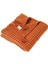 Turuncu %100 Pamuk Waffle Bebek Pike Örtü 90 x 120 cm 1