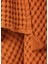 Turuncu %100 Pamuk Waffle Bebek Pike Örtü 90 x 120 cm 2