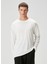 Beyaz Uzun Kollu T-Shirt 1