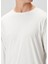 Beyaz Uzun Kollu T-Shirt 5