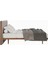 Pera Ceviz Kumaş Başlıklı Yatak Seti 207X205 cm 2