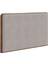 Pera Ceviz Kumaş Başlıklı Yatak Seti 207X205 cm 5