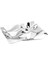 Panton Crash Silver Geometrik Formlu Çelik Tepsi 1