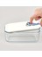 Perfect Seal Bej Kapaklı Cam Dikdörtgen Saklama Kabı 1100 ml 5