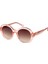Hm 1546 C 3 Yuvarlak Pembe Asetat Kadın Güneş Gözlüğü 2