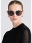 Ds 2371 C1 Siyah Altın Rengi Metal Unisex Güneş Gözlüğü 3