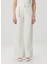 Ostuni Beyaz Wide Leg Jean Pantolon 2