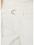 Ostuni Beyaz Wide Leg Jean Pantolon 5