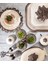 Acanthus Condiment Server Krem Rengi Seramik 3 Bölmeli Sunumluk 23 x 35,5 cm 2