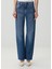 Tess Mavi Straight Leg Jean Pantolon 2