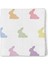 %100 Pamuk Rainbow Lapin Müslin Bebek Bakım Örtüsü 100 x 100 cm 1