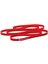 Health Fitness Loop Kırmızı Direnç Lastiği 3mm ST-06193 1