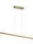 Lineal Mat Altın Rengi Ledli Sarkıt Avize 91,5 cm 1