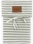 Striped Serenity Haki Çizgili Keten 2'li Yastık Kılıfı Seti 2
