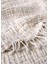 Haze Ekru / Siyah %100 Pamuk Çift Kişilik Yatak Örtüsü 200 x 220 cm 3