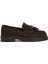 Kahverengi Kadın Süet Loafer 1