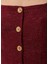 Bordo Payetli Tweed Ceket 5
