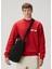 Gros Grain Kırmızı Logo Patchli Sweatshirt 1