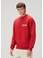 Gros Grain Kırmızı Logo Patchli Sweatshirt 3