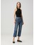 90's Essence Lacivert Organik Pamuk Jean Pantolon 1