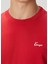 Kırmızı Çiçek Baskılı Sweatshirt 5