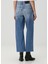 Aki Açık Mavi Wide Leg Jean Pantolon 4
