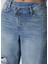 Aki Açık Mavi Wide Leg Jean Pantolon 5