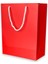 10 Adet Kırmızı Karton İpli Çanta (20.5X25.5X10) 3