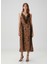 Melia Leopar Desenli Midi Elbise 1