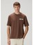 Gros Grain Kahverengi Logo Patchli T-Shirt 1