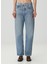 Kelly Mavi Straight Leg Jean Pantolon 2