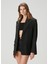 Oversized Siyah Yün Celet 1