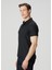 Regular Fit Grana Siyah Polo Yaka Kısa Kollu Triko 3