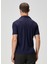 Lacivert Polo Yaka Yün T-Shirt 4