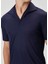 Lacivert Polo Yaka Yün T-Shirt 5