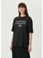 Antrasit Bisiklet Yaka Logolu T-Shirt 1