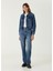 90S Mavi Denim Ceket 2